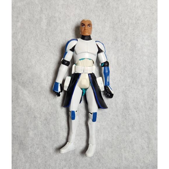 Star Wars Sand Troopers and Clone Trooper W/ Heavy Repeating Blaster Loose - Picture 6 of 9